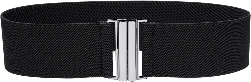 Women's Stretchy Wide Elastic Waist Belt for Tummy Control