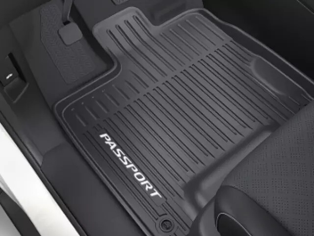 Genuine Honda All Season Floor Mats - Gray Logo 08P17-TGS-110A
