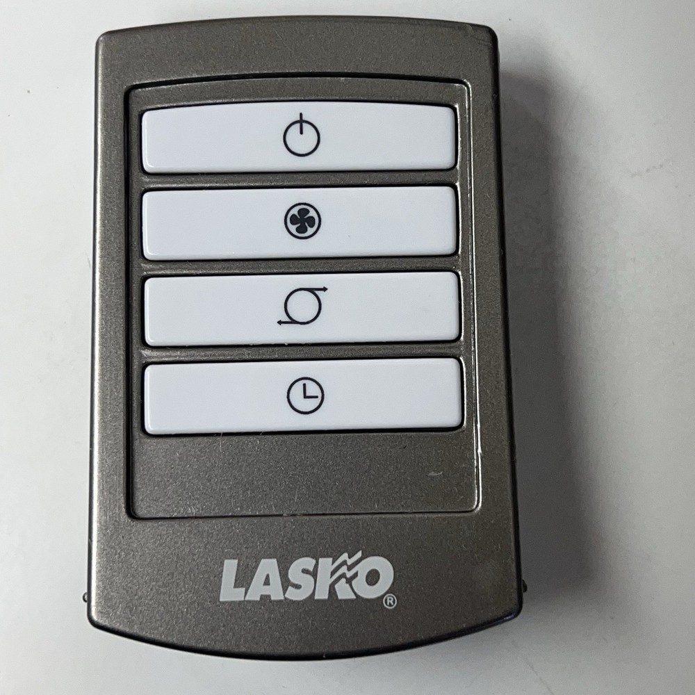 Lasko Silver Gray  4 Button Remote
