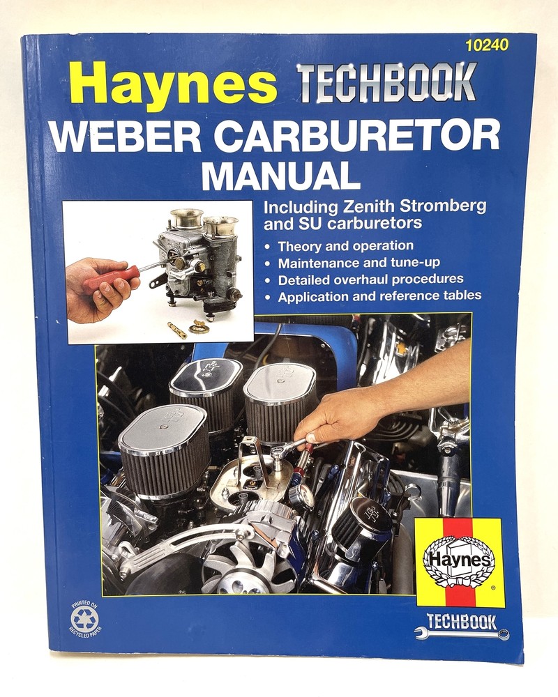 Weber/Zenith Stromberg/SU Carburetor Haynes TECHBOOK [Haynes Repair Manuals]