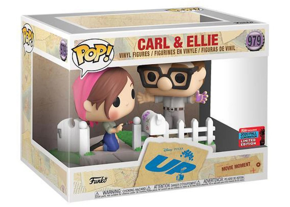 NYCC 2020 Shared Exclusive Carl and Ellie UP Movie Moment Funko Pop #979