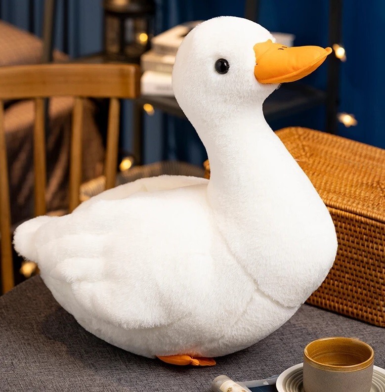 White Call Duck 10 Inch Stuffed Animal Plush Toys Toddler Doll Kids Gifts