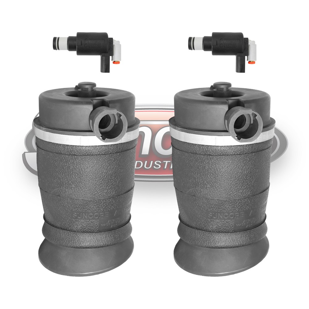 98-02 Lincoln Navigator 4WD Rear Air Ride Suspension Air Springs & Solenoids Kit