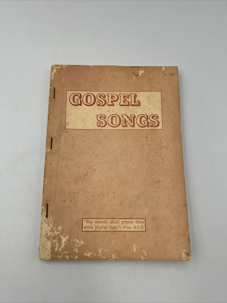 Gospel Songs 1956 O.C. Thompson