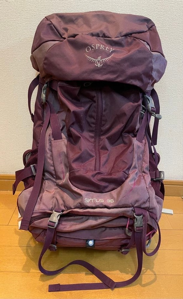 OSPREY SIRRUS 36 Hiking Backpack - Purple - Lightweight - Used