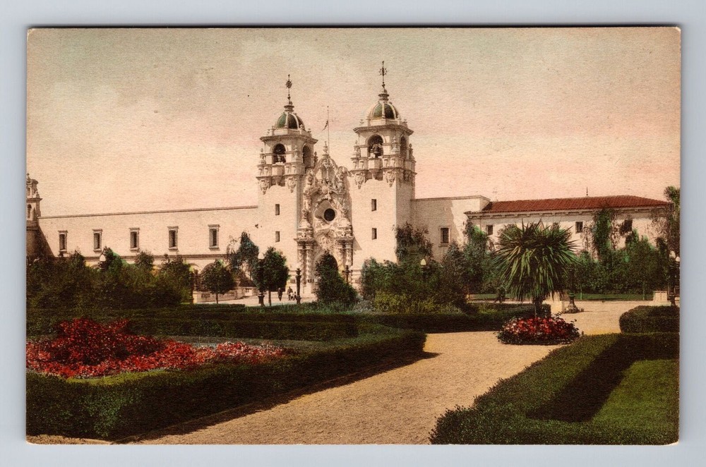 San Diego CA-California Foreign And Domestic Products Building Vintage Postcard