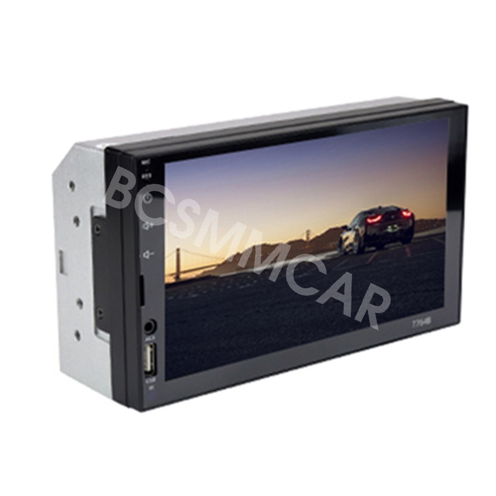 2 Din Bluetooth MP5 Car Stereo with Touchscreen, Mirror Link & AUX