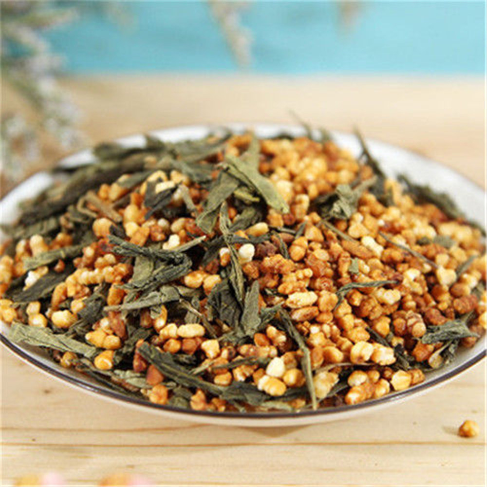 Organic Genmaicha Japanese Roasted Brown Rice Green Tea Weight Loss Premium