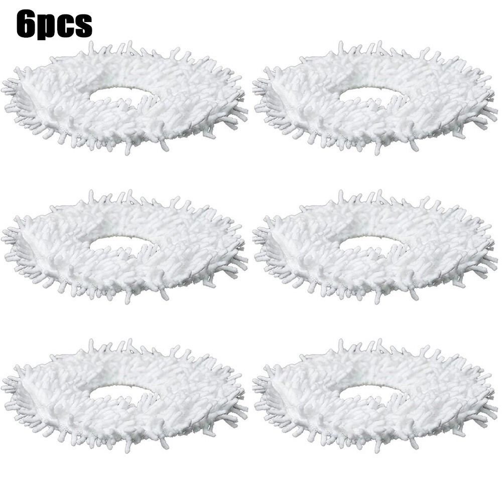 6 Pack For Yeedi Mop Station Self-cleaning Robot Replacement-Mop Cleaning Pad
