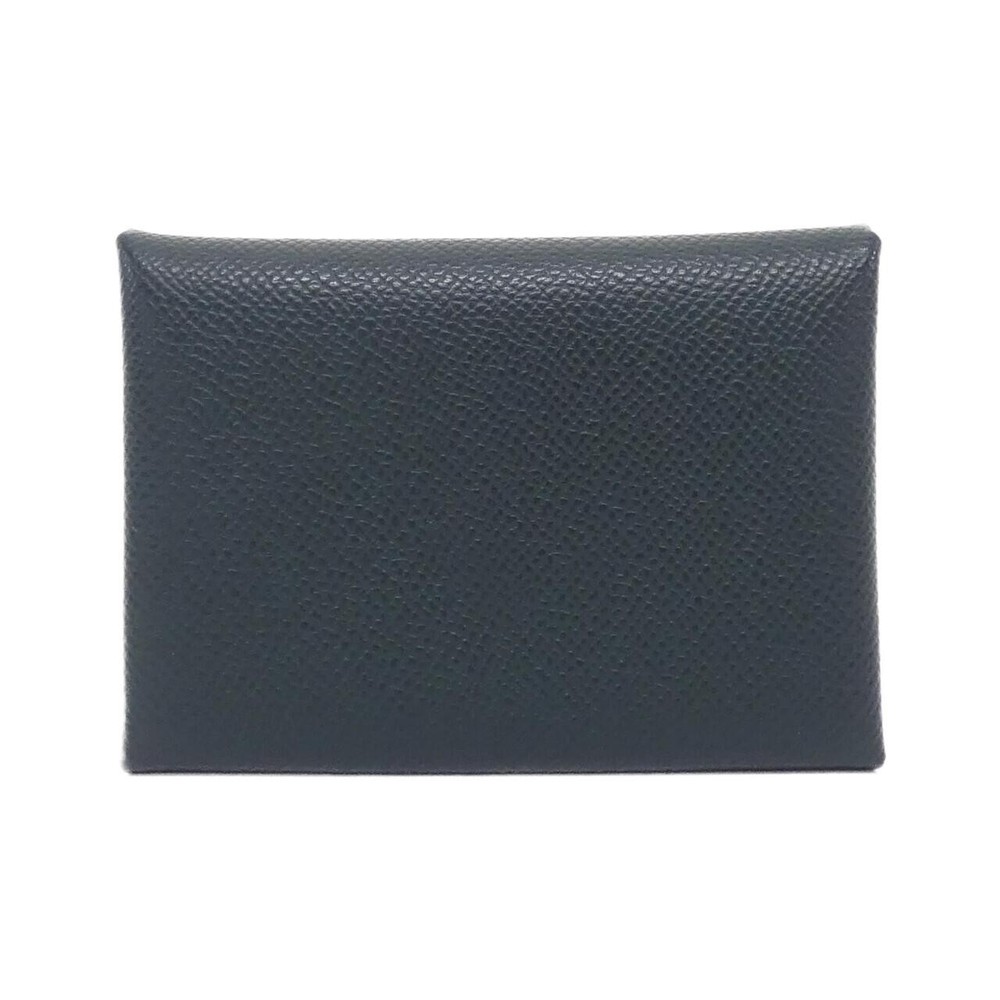 Authentic Hermès Calvi Duo 083035CK Coin Case #260-006-406-2846