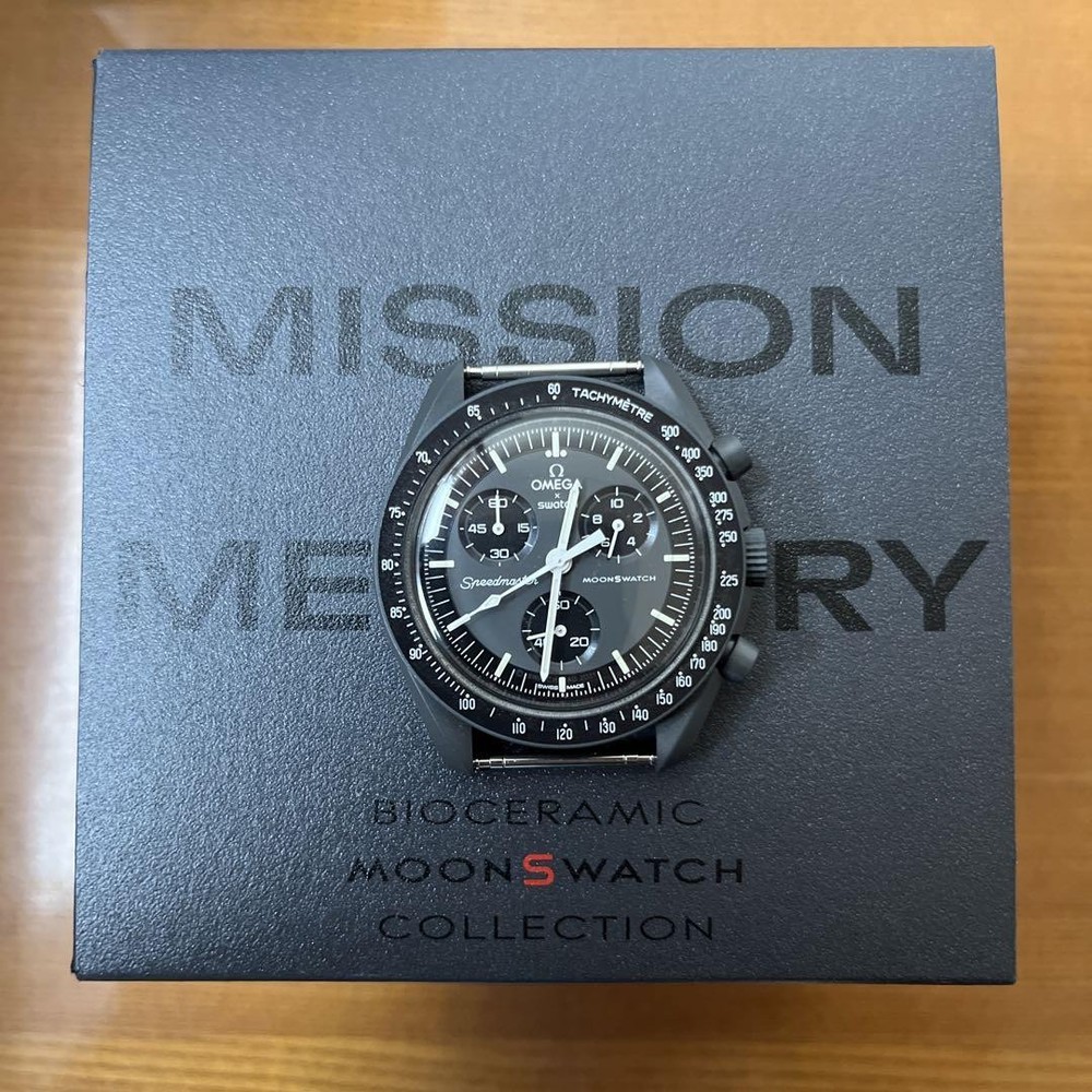 Omega x Swatch Speedmaster Moonwatch Mercury