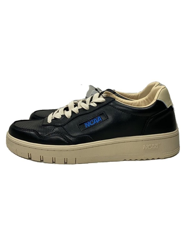 Men 9.5US Ncaa Low-Cut Sneakers Blk Leather Nc301