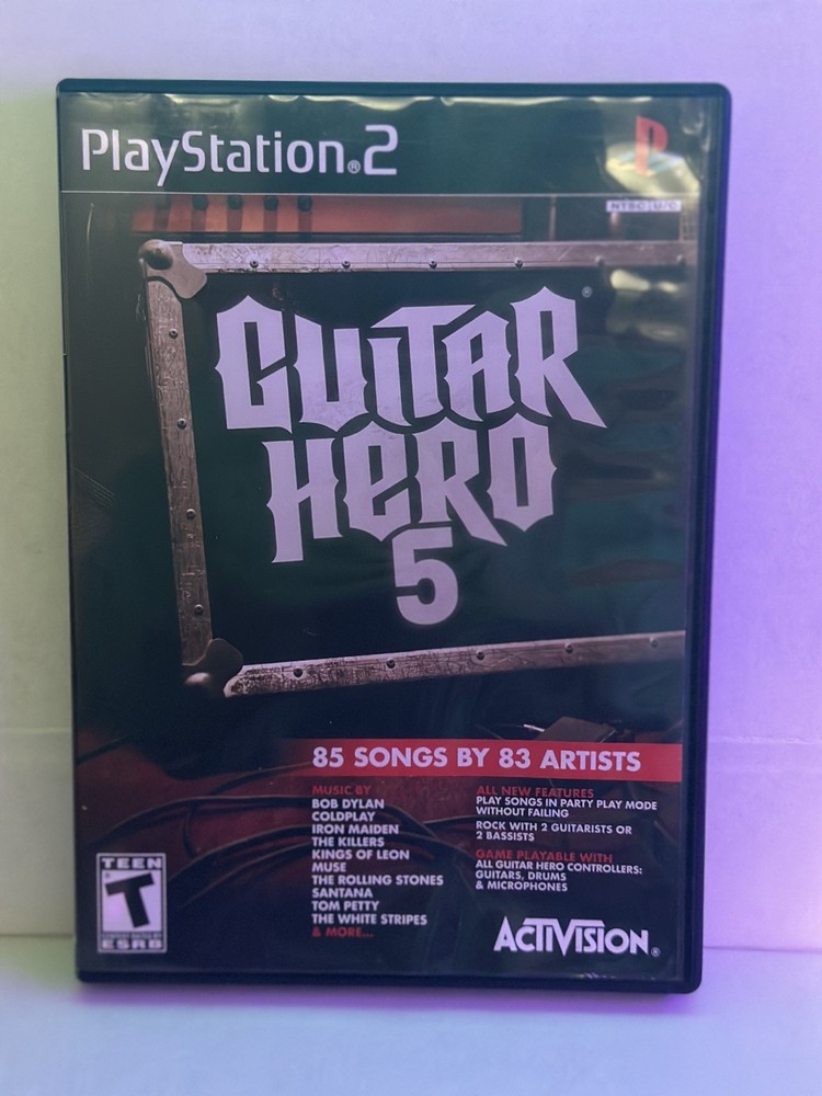 Activision Guitar Hero 5 PlayStation 3, 2009, Tested
