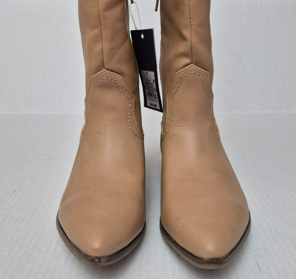 Women's Universal Threads Western Sommer Boot Light Brown Size 7 - NWoB