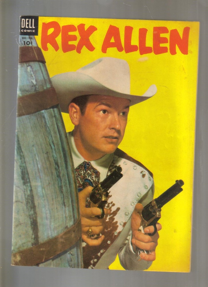 REX ALLEN # 15 WESTERN DELL COMIC BOOK. NM COND. BAGGED & BOARDED-REDUCED $15