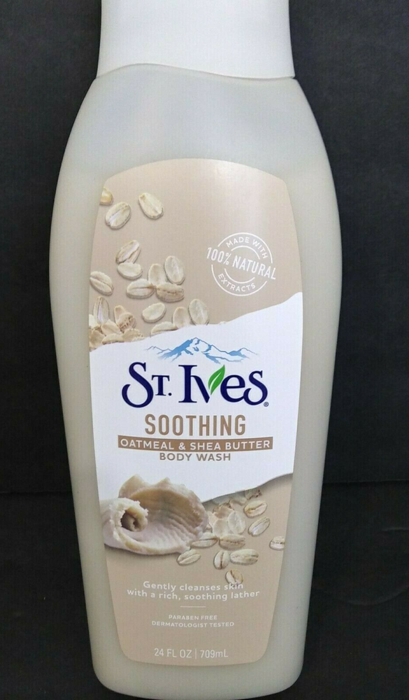 St Ives Body Wash Womens Mens 24 Oz Oatmeal And Shea Butter RETIRED NEW