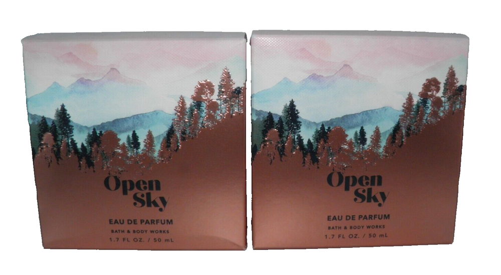 Bath & Body Works OPEN SKY EDP Eau De Parfum PERFUME (2 PACK) 1.7 fl oz