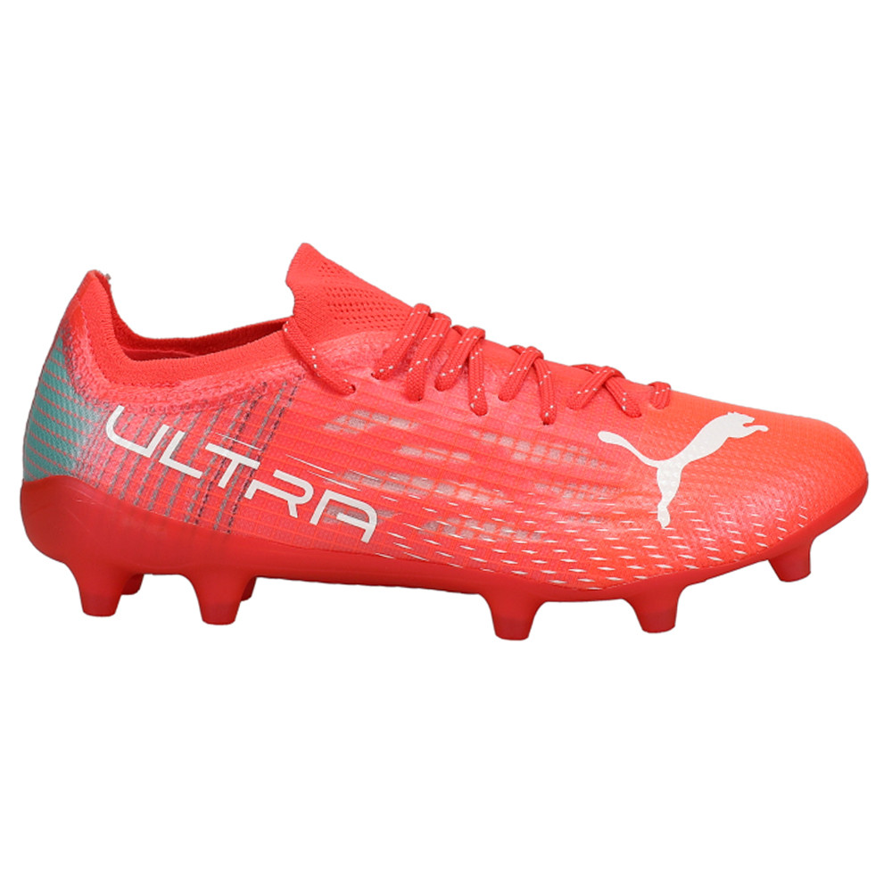 Puma Ultra 1.3 FG Women's Red Soccer Sneakers Athletic Shoes 106666-01