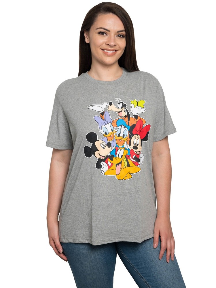 Women's Plus Size Mickey Mouse & Friends T-Shirt Minnie Daisy Pluto (4X Only)
