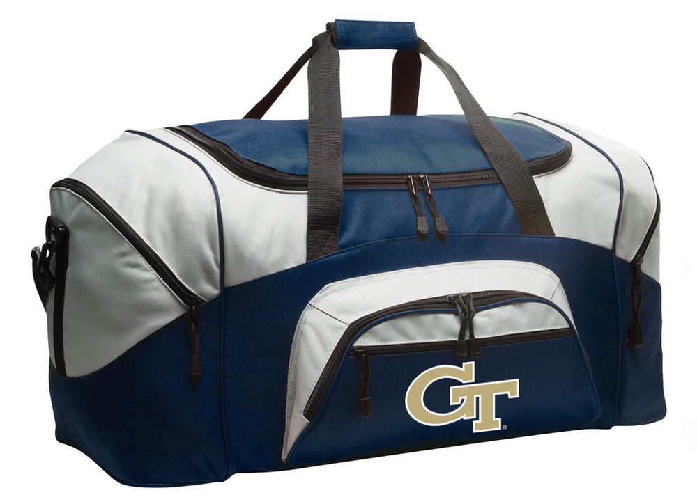 Georgia Tech Travel Duffle Bag for Gym & Weekend Getaways