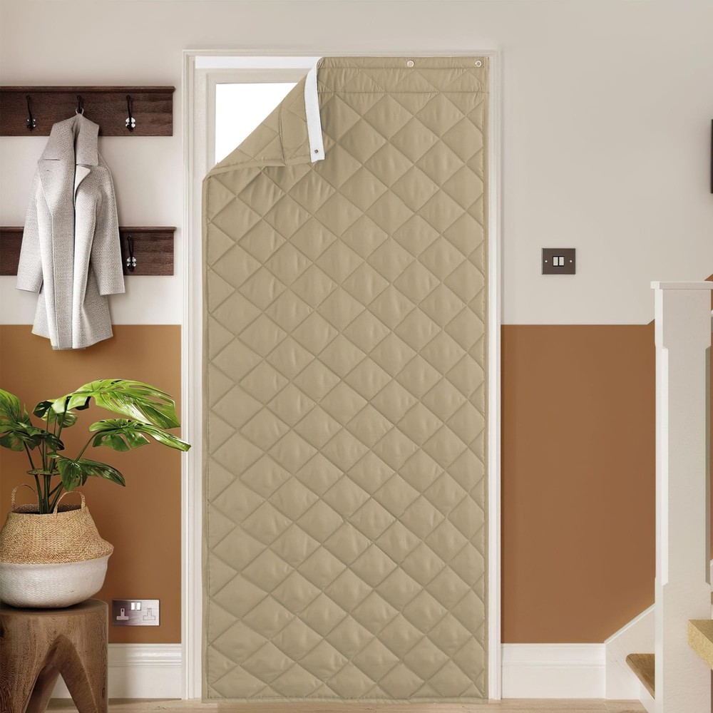 Thermal Insulated Curtain Storm Wind Insulation Curtian Temporary Door Anti E...