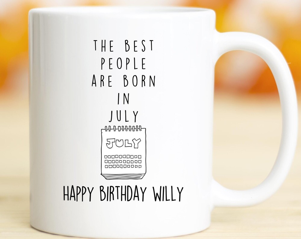 Best July Birthday Mug - Perfect Gift for July-Born People