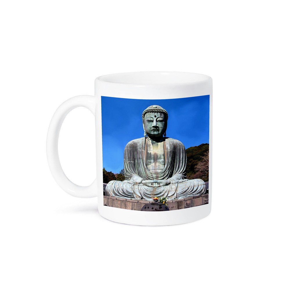 3dRose Buddha Ceramic Coffee Mug for Tea or Hot Drinks