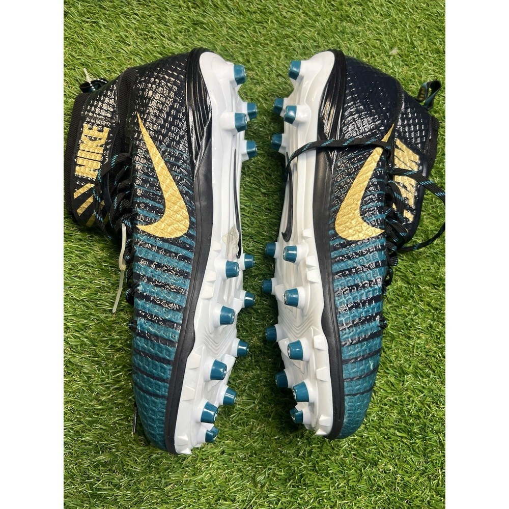 Nike Football Cleats Size [US 15] - Black/Gold - Final Clearance Sale-image