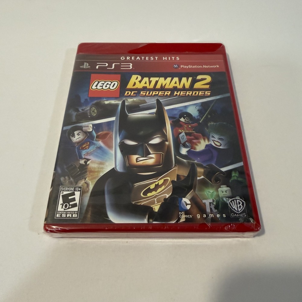 LEGO Batman 2 DC Super Heroes Sony PlayStation PS3 Action Adventure Video Game