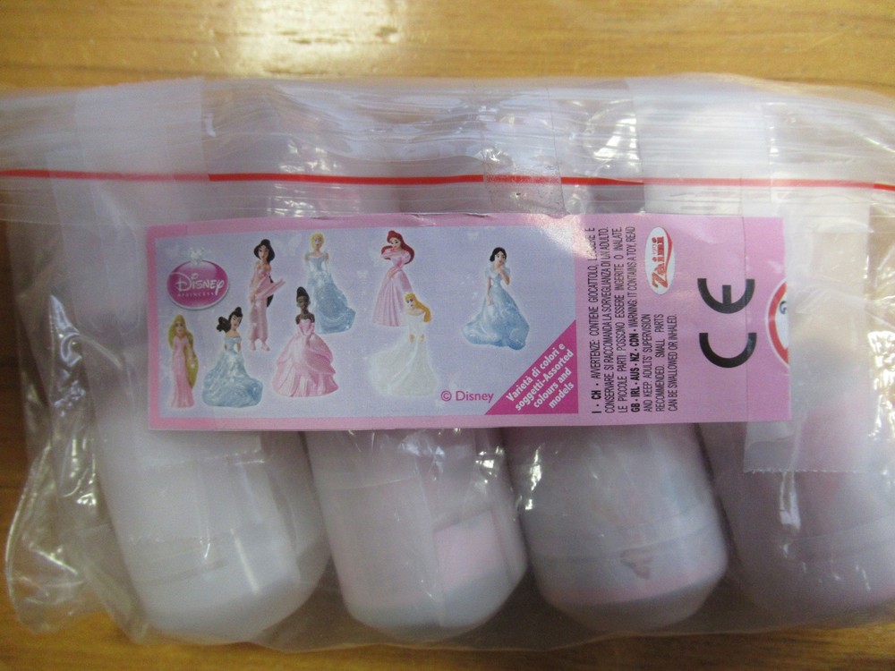 Rare Set 9 Mini Figure 3Cm Elegant Disney ZAINI