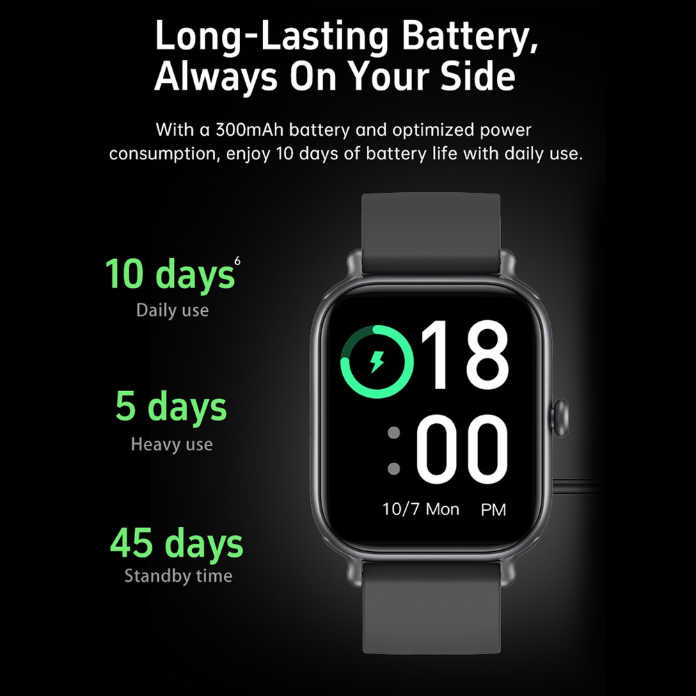 Smart Watch 1.95inch Fitness Tracker Watches for Men Women Android iOS Phones