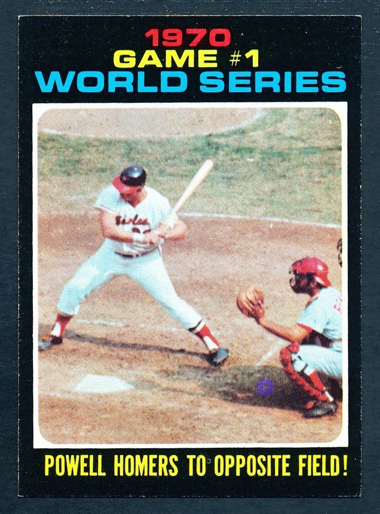 1971 Topps Baseball #327 World Series Game 1 NRMT+ Condition
