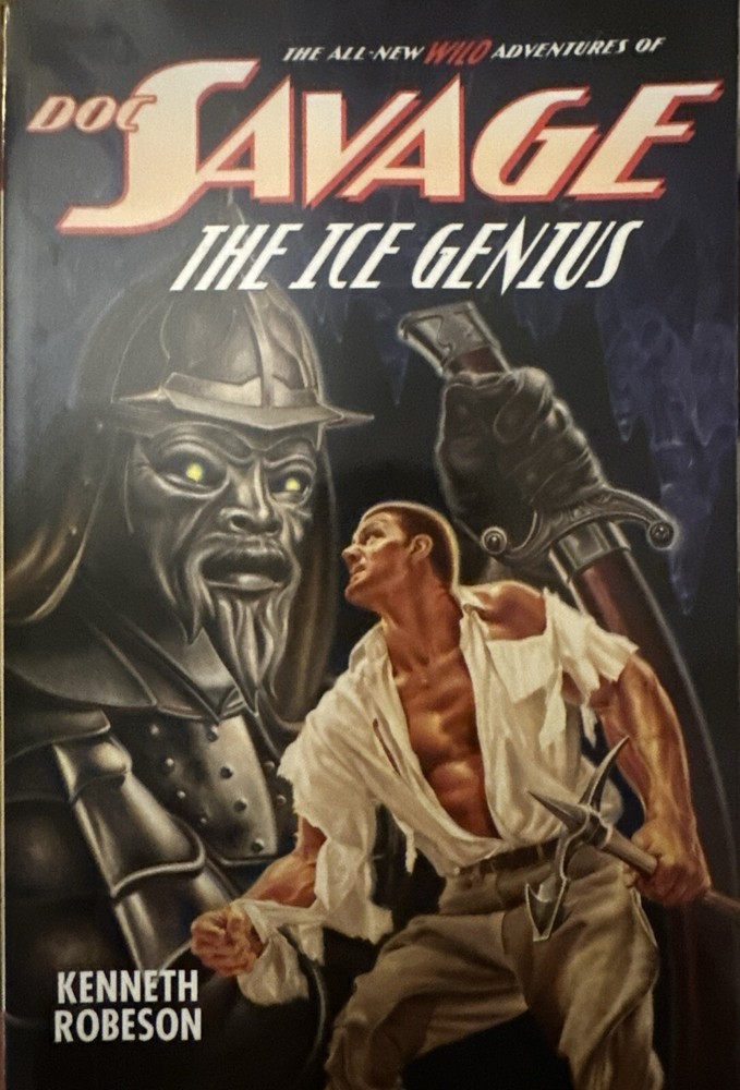 Kenneth Robeson ‘Doc Savage The Ice Genius’ SC Book Like New Condition