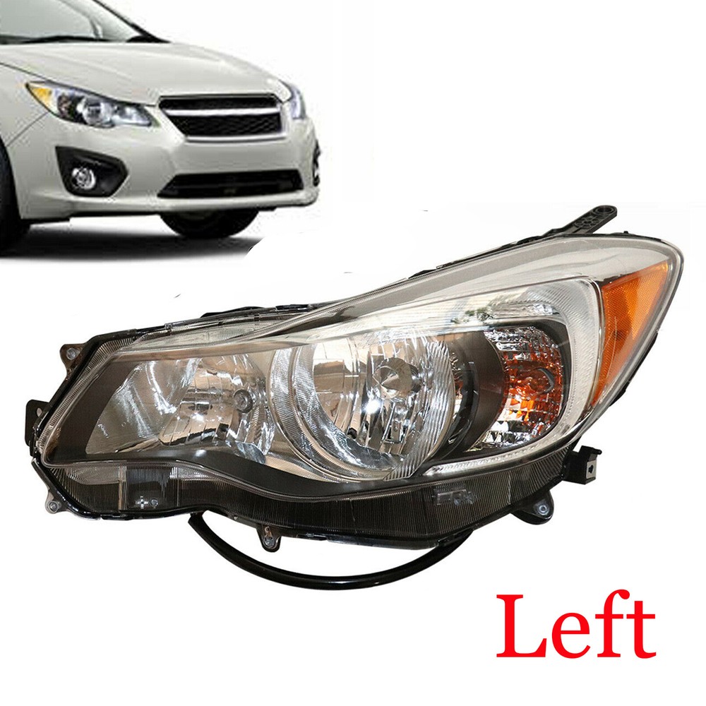 2012-2014 Subaru Impreza 4-Door Left Driver Side Halogen Headlight Headlamp