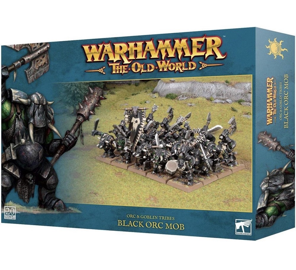 Orcs & Goblins Black Orc Mob - Warhammer The Old World NEW SEALED