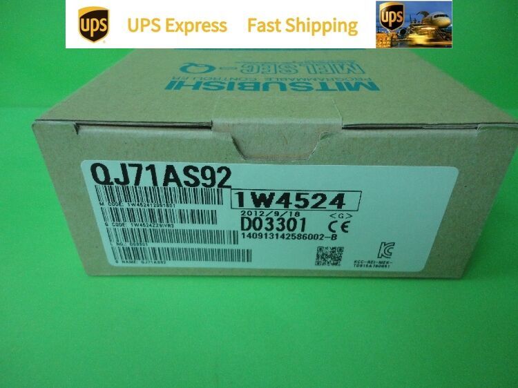 QJ71AS92 Mitsubishi PLC QJ71AS92 Factory Sealed Spot Goods！Expedited Shipping