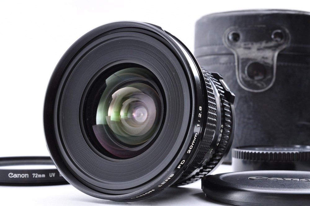 Canon New FD NFD 20mm f/2.8 MF Wide Angle Lens from Japan #423 [Near Mint]