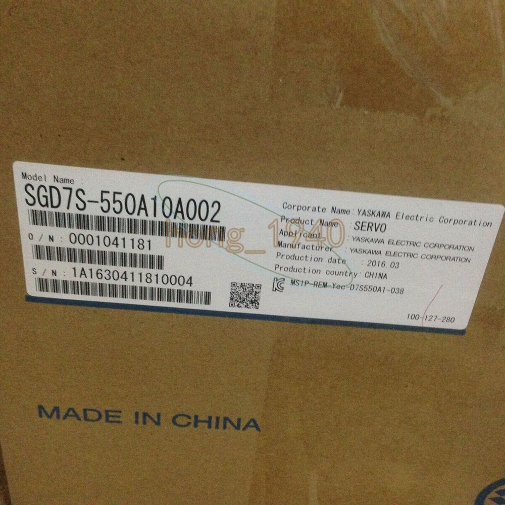 1PCS NEW Yaskawa SGD7S-550A10A002 SGD7S550A10A002 servo driver