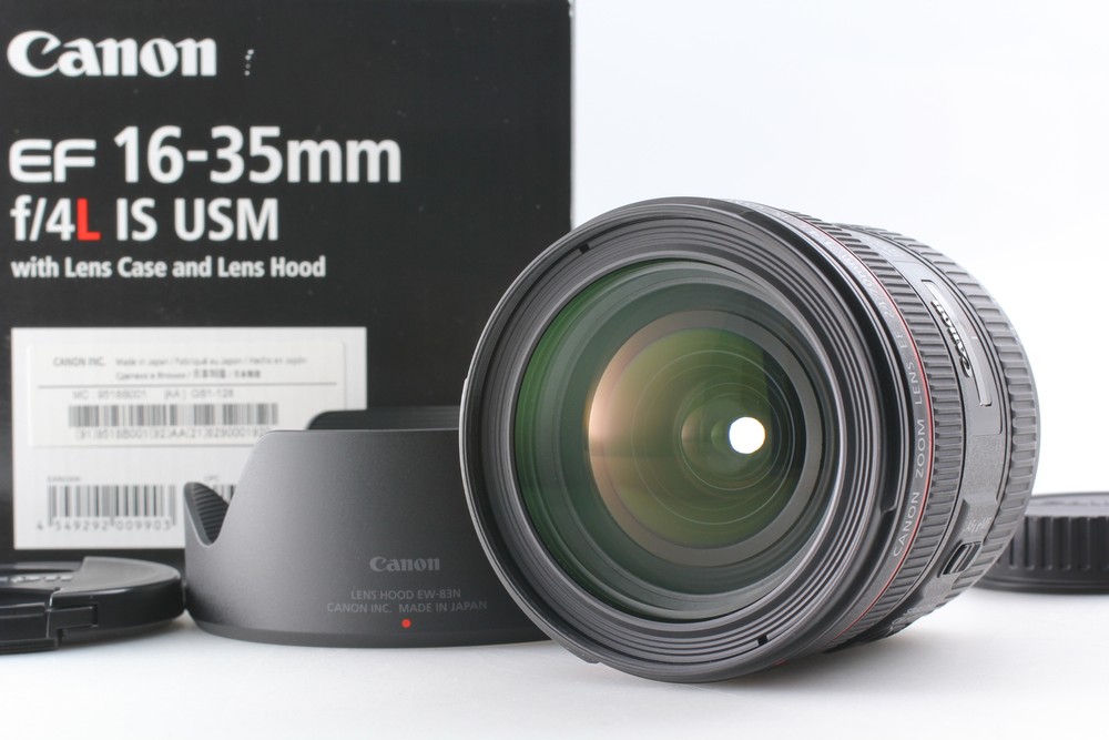 [MINT] Canon EF 16-35mm f/4 L IS USM From JAPAN