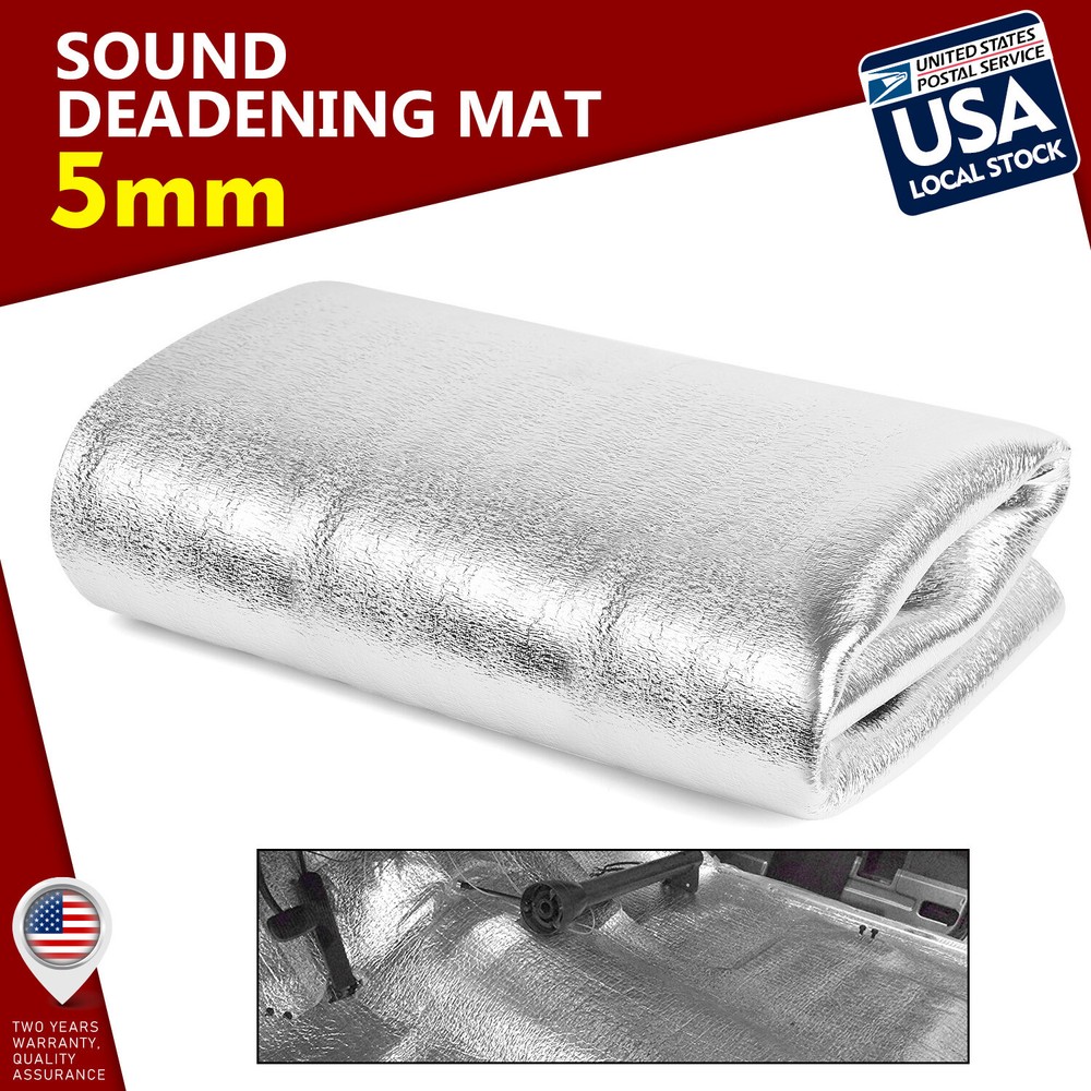 22sq.ft  Sound Deadener Auto Heat Shield Insulation Noise Reduce Mat Autos 5MM
