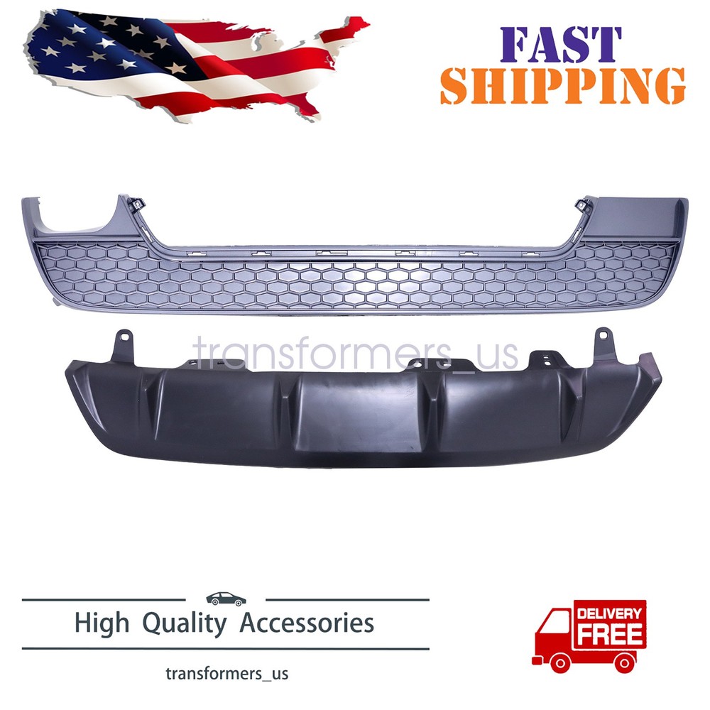 For 2020-2022 Toyota Corolla XSE SE 2pcs Plastic Lower Rear Bumper Valance Cove