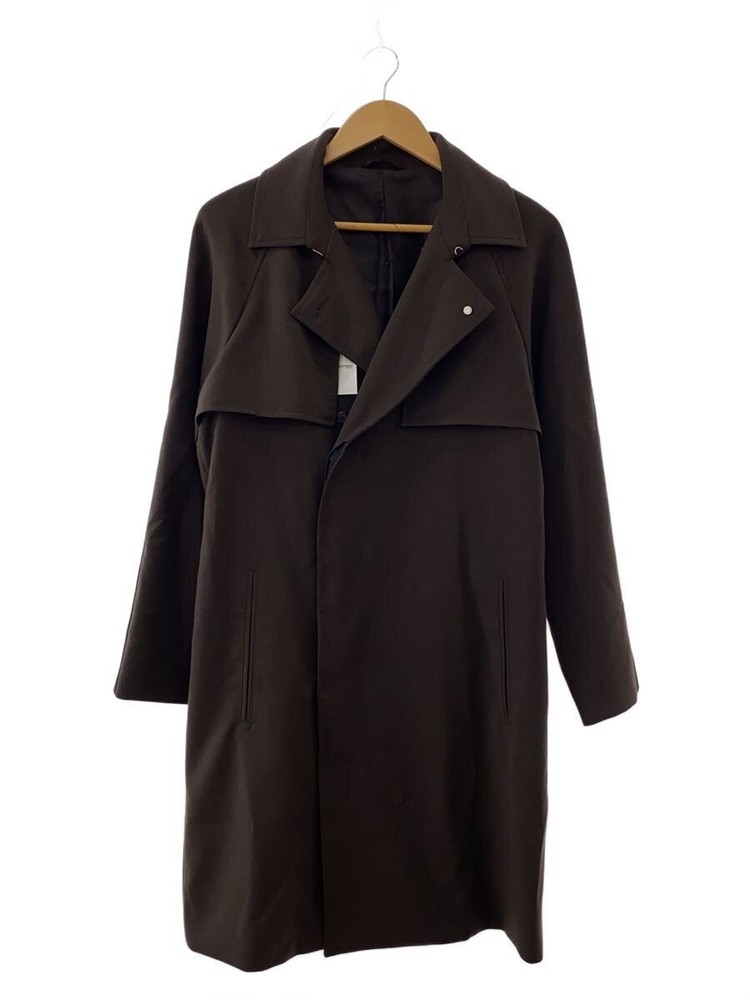 Studious Trench Coat/1/Polyester/Khk/Plain/109454001 3944