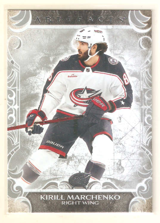 Kirill Marchenko 2024-25 UD Artifacts #23 Blue Jackets Hockey Card