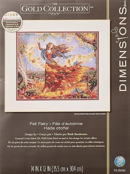 Clearance Sale: Fall Fairy Gold Collection by Dimensions-image