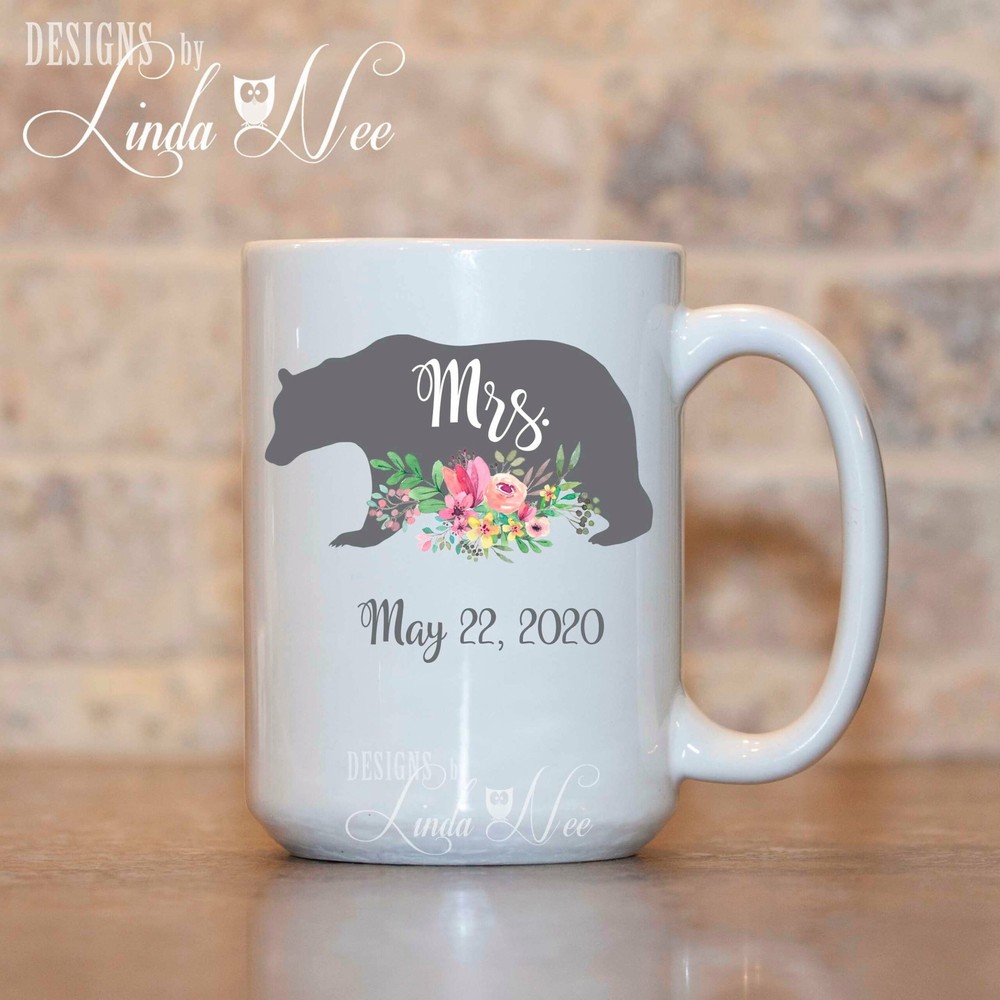 Mrs. Mug Weddingmug Future Mrs Mug Custom Wedding Mug Bridal Shower Gift Bride