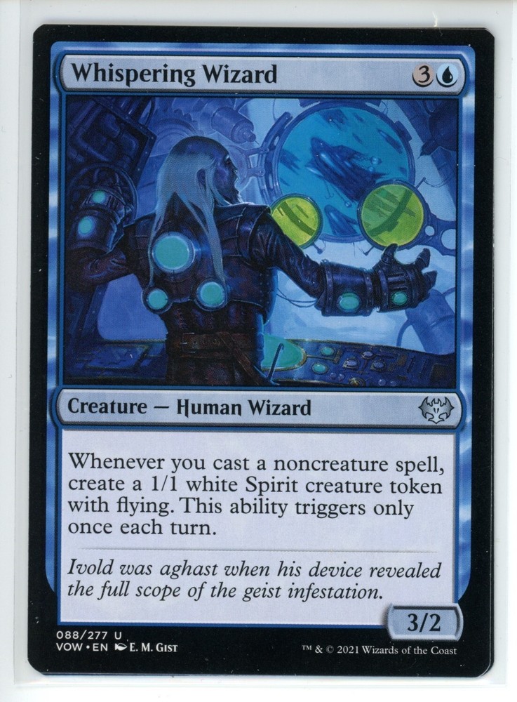 WHISPERING WIZARD Crimson Vow #88 VOW(NM+)(MTG)