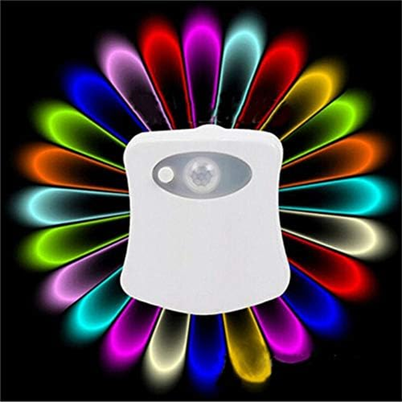 1 Pack Color Changing Toliet Night Light Motion Sensor Led Toilet Motion Activat