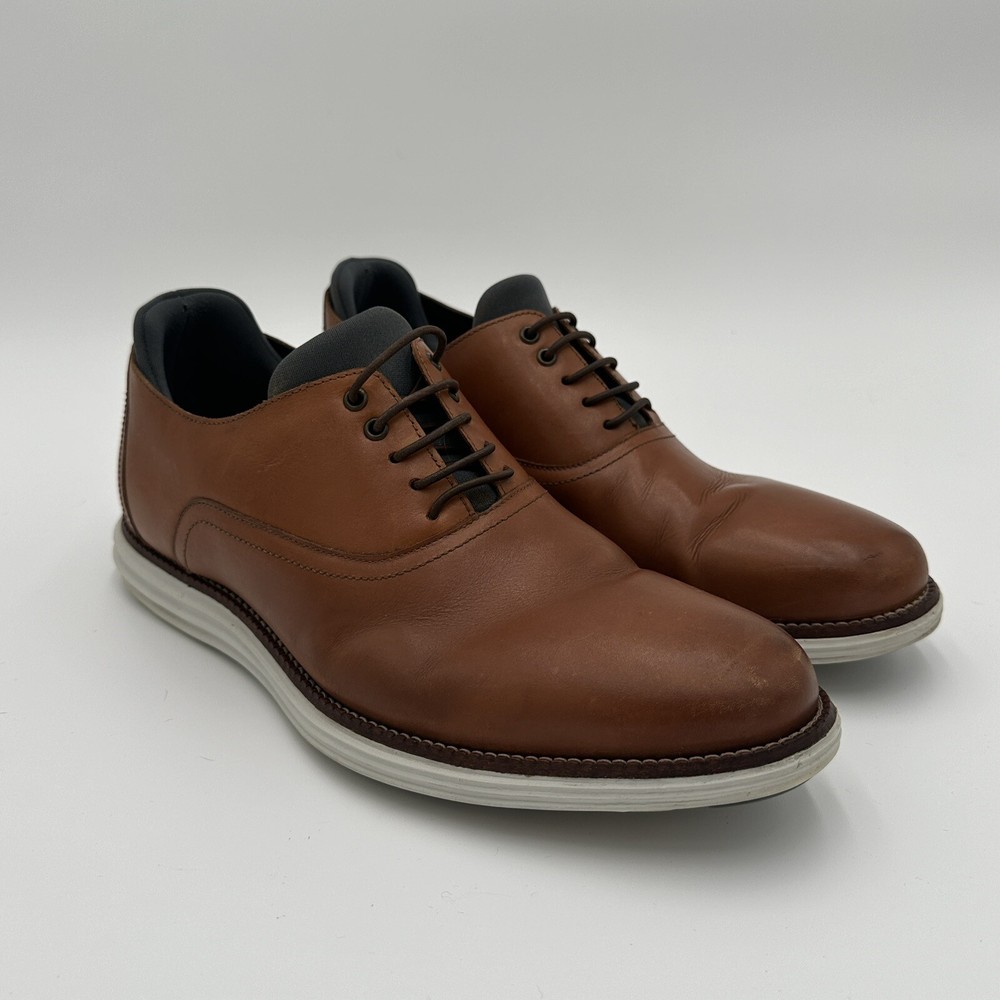 Martin Dingman Countryaire Saddle Leather Lace Up Sneakers Brown Mens Size 9