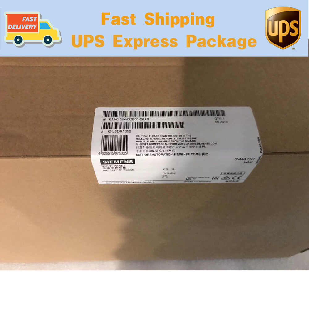 6AV6644-0CB01-2AX0 Siemens Simatic Hmi Multi Panel Expedited Shipping New GQ