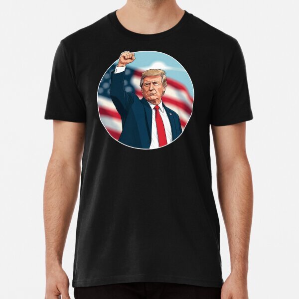 Donald Trump Gift Premium Political Presidential Made in USA T-Shirt S-5XL